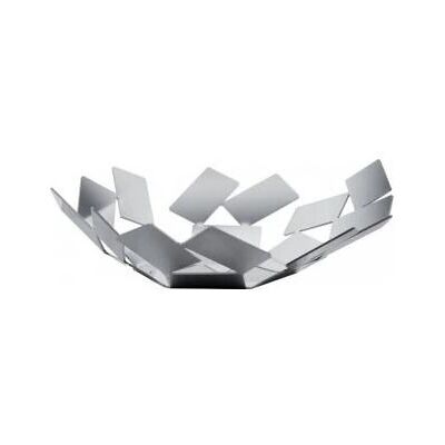 Alessi Mario Trimarchi Grey Stainless Steel Serving Basket - Serving Basket Alessi Mario Trimarchi Grey Stainless Steel Serving Basket - Serving Basket