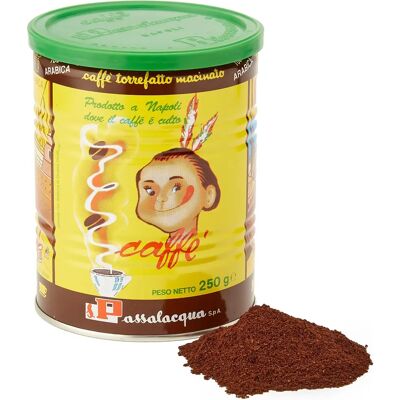 Café Arabica Passalacqua Mexique - 250g Boîte - Publicité Café Arabica Passalacqua Mexique - 250g Boîte - Publicité
