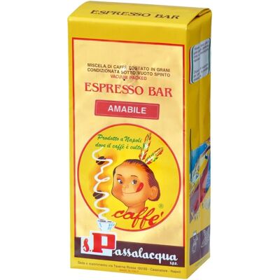 Café Amabile Passalacqua - Grains d'Espresso - 1kg - Publicité Café Amabile Passalacqua - Grains d'Espresso - 1kg - Publicité