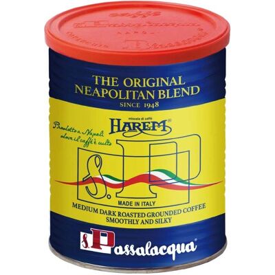 Passalacqua Harem - 100% Arabica - 250g Gemalen Koffie - Premium Mengsel Passalacqua Harem - 100% Arabica - 250g Gemalen Koffie - Premium Mengsel