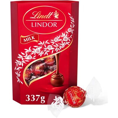 Lindt Lindor Mléčné Truffles - Čokoláda Lindt Lindor Mléčné Truffles - Čokoláda