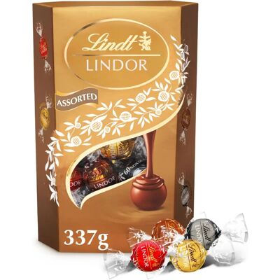 Lindt Lindor Assorted Truffles Chocolates - 337g Lindt Lindor Assorted Truffles Chocolates - 337g
