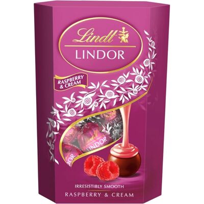 Lindt Lindor Malina a Krém - Čokoládové pralinky Lindt Lindor Malina a Krém - Čokoládové pralinky