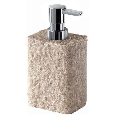 Gedy Aries Sand Beige Seifenspender & Schale - Seifenspender Gedy Aries Sand Beige Seifenspender & Schale - Seifenspender