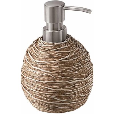 Distributeur de savon en résine Idra - Accessoire de salle de bain ethnique Distributeur de savon en résine Idra - Accessoire de salle de bain ethnique