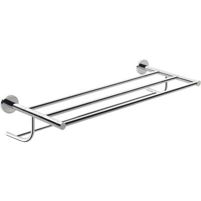 Estante doble para toallas GEDY Felce - Colgador doble para baño Estante doble para toallas GEDY Felce - Colgador doble para baño
