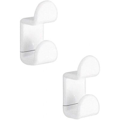 Gedy 2900 White Thermoplastic Hangers - Hangers Gedy 2900 White Thermoplastic Hangers - Hangers
