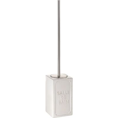 Gedy Vivienne Soporte para escobilla de inodoro de cerámica blanca - Portascopino Gedy Vivienne Soporte para escobilla de inodoro de cerámica blanca - Portascopino