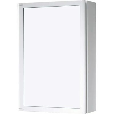 Armoire de salle de bain blanche ABS Gedy - 45x30x14.3cm - Publicité Armoire de salle de bain blanche ABS Gedy - 45x30x14.3cm - Publicité
