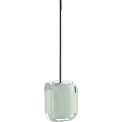 Spazzola WC Verde Gedy - Elegante, Resina di Alta Qualità Spazzola WC Verde Gedy - Elegante, Resina di Alta Qualità