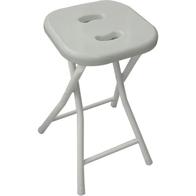 Gedy - Sgabello da bagno pieghevole - Supporta 100kg Gedy - Sgabello da bagno pieghevole - Supporta 100kg