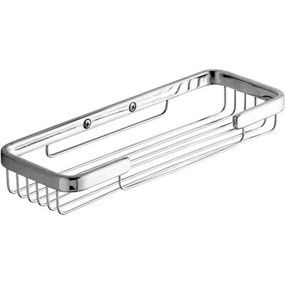 Soporte de jabón de ducha GEDY Dakota - Estante de ducha de acero inoxidable rectangular Soporte de jabón de ducha GEDY Dakota - Estante de ducha de acero inoxidable rectangular