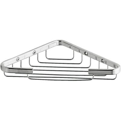 Gedy - Estante de ducha angular - Acero inoxidable montaje en pared Gedy - Estante de ducha angular - Acero inoxidable montaje en pared