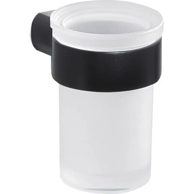 Accessorio bagno Gedy Pirenei - Vetro satinato nero Accessorio bagno Gedy Pirenei - Vetro satinato nero