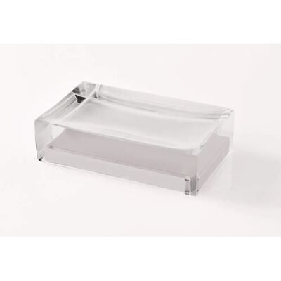 Support Savon Arc-en-ciel en Résine Blanche - Porte-savon Support Savon Arc-en-ciel en Résine Blanche - Porte-savon