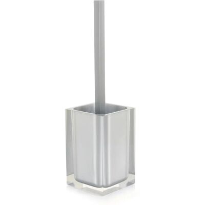 Cepillo de inodoro de resina Rainbow Gedy - Plata Cepillo de inodoro de resina Rainbow Gedy - Plata
