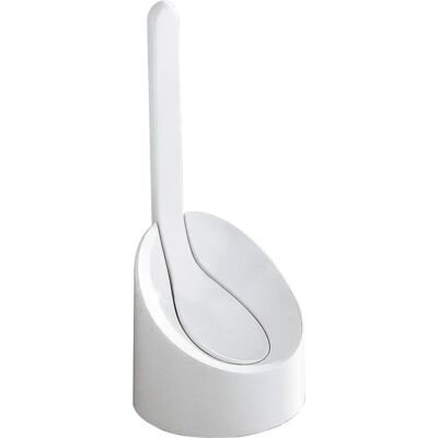 Brosse WC Blanche Gedy - Design Classique - 33,5cm Brosse WC Blanche Gedy - Design Classique - 33,5cm