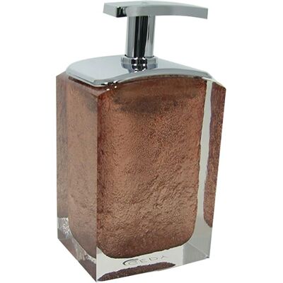 Gedy Antares Distributeur de Savon en Résine Marron Transparent - Distributeur Gedy Antares Distributeur de Savon en Résine Marron Transparent - Distributeur