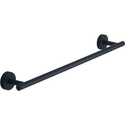 Toallero Eros Negro Mate 45 cm - Montaje en Pared Toallero Eros Negro Mate 45 cm - Montaje en Pared
