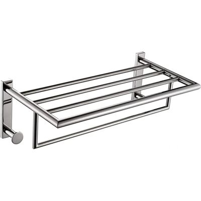 Estante doble para toallas Gedy 5035 - Accesorios baño Estante doble para toallas Gedy 5035 - Accesorios baño