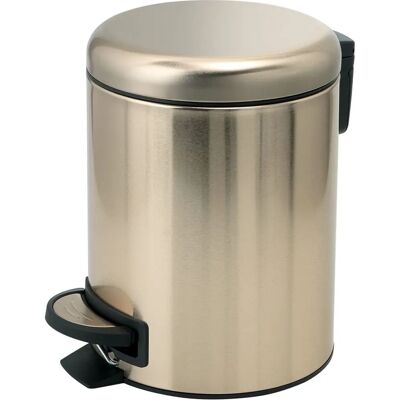 Gedy Modèle 32098700000 - Poubelle - 3L Or Mat Gedy Modèle 32098700000 - Poubelle - 3L Or Mat