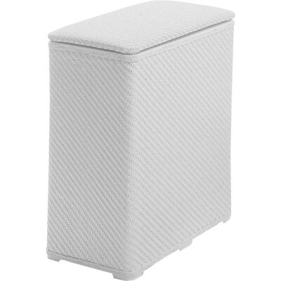 Gedy Ambrogio Laundry Basket - 70L Rectangular White Gedy Ambrogio Laundry Basket - 70L Rectangular White