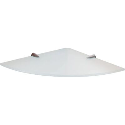 Gedy 21192400100 - Estante Angular - 24x24 cm - Cristal y Cromall Gedy 21192400100 - Estante Angular - 24x24 cm - Cristal y Cromall