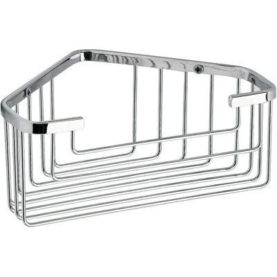 Gedy Eck-Duschkorb aus Chrom - Bad Organizer Gedy Eck-Duschkorb aus Chrom - Bad Organizer