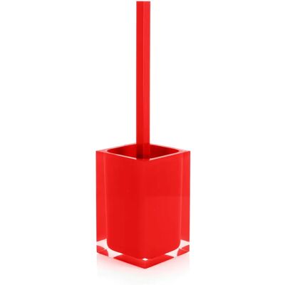 Cepillo de inodoro Rainbow Rojo de Gedy - Diseño moderno, Resina duradera, Tamaño compacto Cepillo de inodoro Rainbow Rojo de Gedy - Diseño moderno, Resina duradera, Tamaño compacto