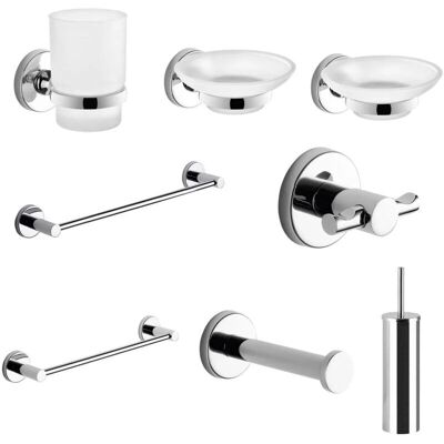 Set di Accessori Bagno Gedy Felce a Parete Set di Accessori Bagno Gedy Felce a Parete