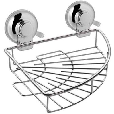 GEDY Badezimmer Eck-Organizer - 10kg Tragkraft - Chrom GEDY Badezimmer Eck-Organizer - 10kg Tragkraft - Chrom