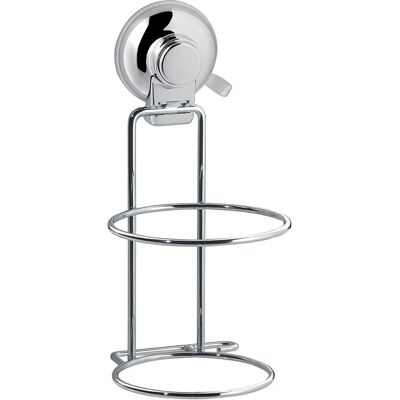 Supporto per asciugacapelli da parete Gedy - Accessorio bagno cromato moderno Supporto per asciugacapelli da parete Gedy - Accessorio bagno cromato moderno