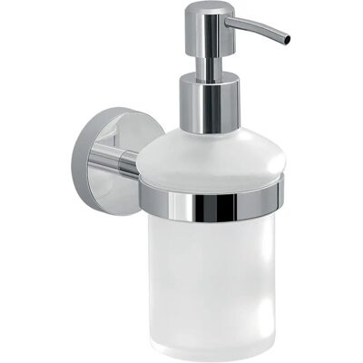 Distributeur de savon mural Gedy Eros - Accessoire moderne de salle de bain - Publicité Distributeur de savon mural Gedy Eros - Accessoire moderne de salle de bain - Publicité