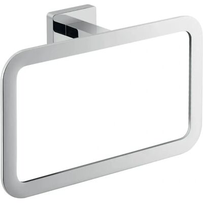 Gedy - Porte-serviettes mural en acier inoxydable et Cromall - Série Atena Gedy - Porte-serviettes mural en acier inoxydable et Cromall - Série Atena
