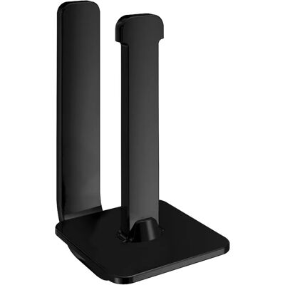 Gedy 3224-02 Soporte de reserva de papel higiénico de pared - Mate negro Gedy 3224-02 Soporte de reserva de papel higiénico de pared - Mate negro