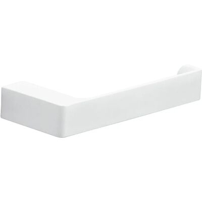 Gedy Pirenei vægmonteret toiletpapirholder i messing - Mat hvid Gedy Pirenei vægmonteret toiletpapirholder i messing - Mat hvid
