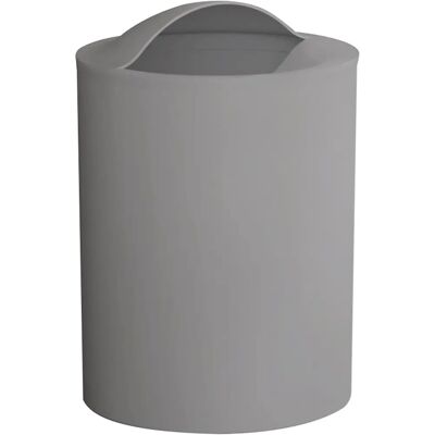 Gedy 12090800900 eye trash can - 6L - Gray Gedy 12090800900 eye trash can - 6L - Gray