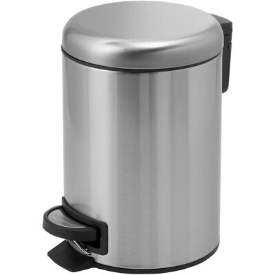 Gedy G-Potty Satin Trash Can - 5L Bathroom Waste Bin Gedy G-Potty Satin Trash Can - 5L Bathroom Waste Bin