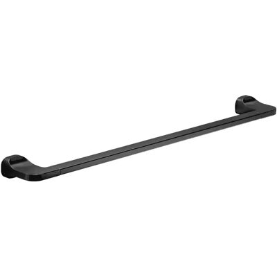 Toallero de 60cm Negro Mate de Gedy Stelvio - Colgador de toallas Toallero de 60cm Negro Mate de Gedy Stelvio - Colgador de toallas