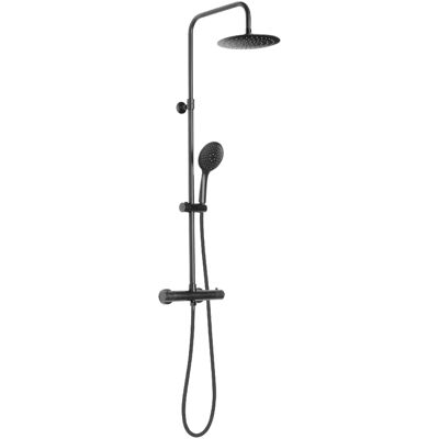 Gedy GYSC1030360 Columna de Ducha Negra Mate Gedy GYSC1030360 Columna de Ducha Negra Mate