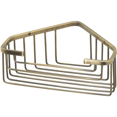 Gedy Bronze Eck-Duschkorb - Badezimmer Aufbewahrung Gedy Bronze Eck-Duschkorb - Badezimmer Aufbewahrung