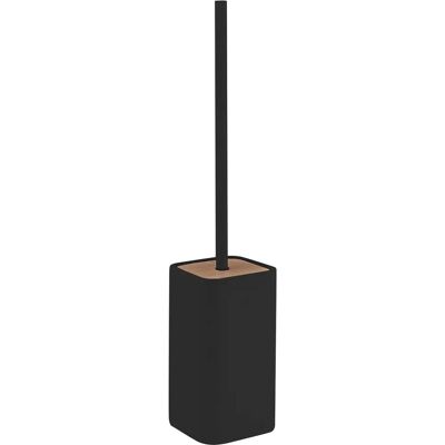 Soporte para Cepillo de Inodoro Ninfea Negro Bambú - Soporte para Cepillo Soporte para Cepillo de Inodoro Ninfea Negro Bambú - Soporte para Cepillo