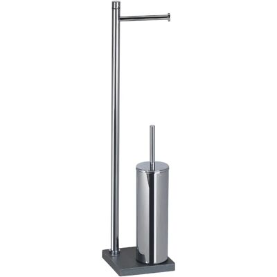 Columna de baño Gedy - Diseño moderno en gris inoxidable Columna de baño Gedy - Diseño moderno en gris inoxidable