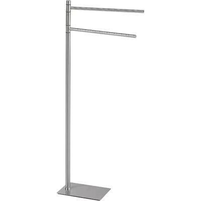 Gedy Trilly Stainless Steel Towel Stand - Space Saving & Stylish Gedy Trilly Stainless Steel Towel Stand - Space Saving & Stylish