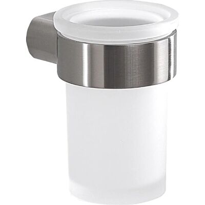Portaspazzolini da muro in ottone e Cromall Pirenei - Accessorio bagno moderno Portaspazzolini da muro in ottone e Cromall Pirenei - Accessorio bagno moderno