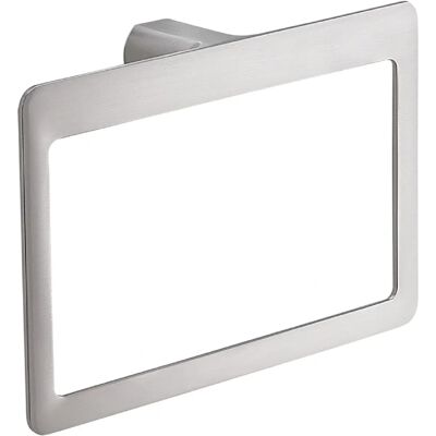 Gedy Anneau de serviette en chrome brossé pour mur - Accessoire de salle de bain Gedy Anneau de serviette en chrome brossé pour mur - Accessoire de salle de bain