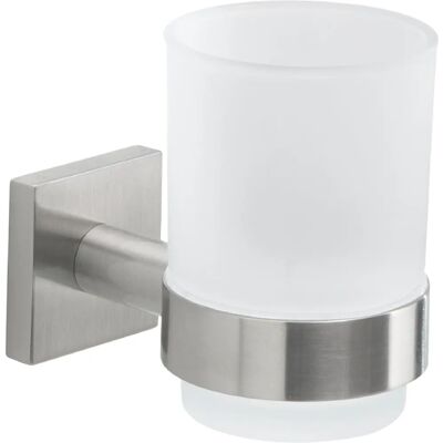 Porta Spazzolini Fuji GEDY Vetro Satinato da Parete Porta Spazzolini Fuji GEDY Vetro Satinato da Parete