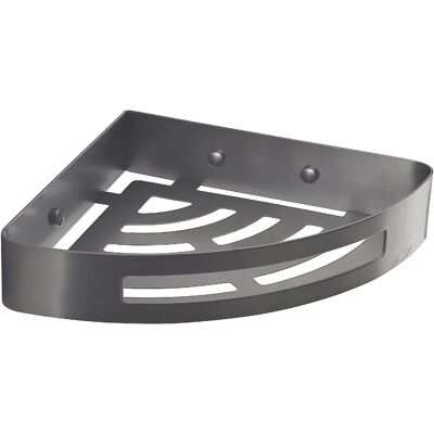 Gedy - NERVA - Gun Metal - Acero inoxidable - Esponjera Gedy - NERVA - Gun Metal - Acero inoxidable - Esponjera