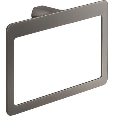 Gedy PI708100000 Argolla Gun Metal - Toallero Gedy PI708100000 Argolla Gun Metal - Toallero