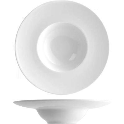 Ensemble de 6 assiettes en porcelaine Saturnia Napoli - 275mm - Publicité Ensemble de 6 assiettes en porcelaine Saturnia Napoli - 275mm - Publicité